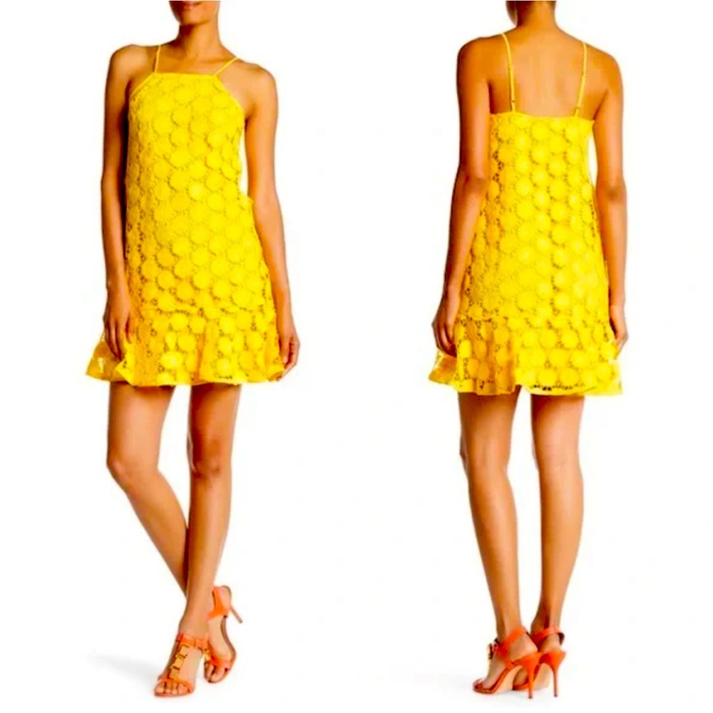 Trina by Trina Turk Rio Havana Crochet Sun Dress M